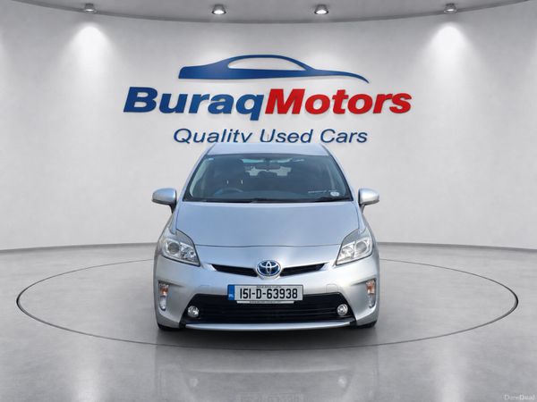 Toyota Prius Hatchback, Petrol Hybrid, 2015, Silver