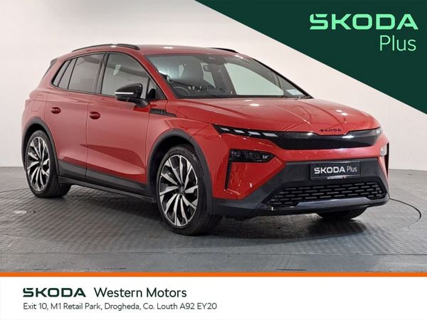 Skoda Elroq Hatchback, Electric, 2026, Red
