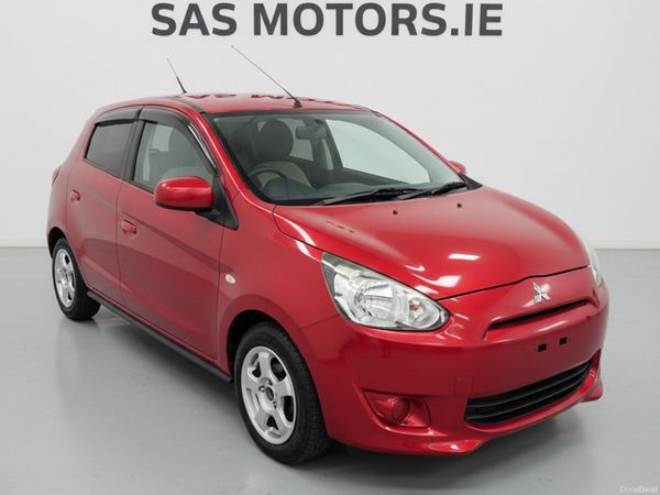 Mitsubishi Mirage Hatchback, Petrol, 2015, Red