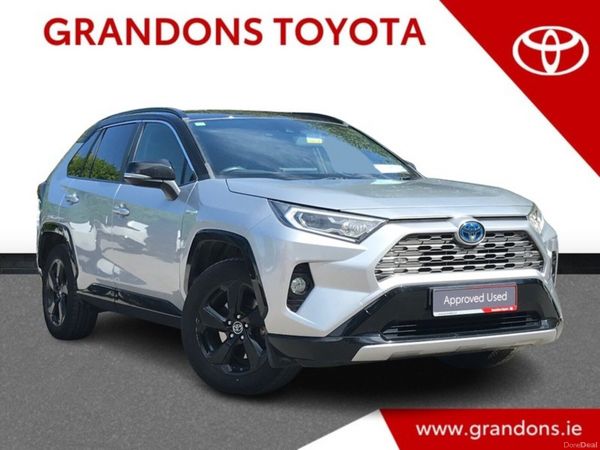 Toyota RAV4 SUV, Petrol Hybrid, 2019, Grey