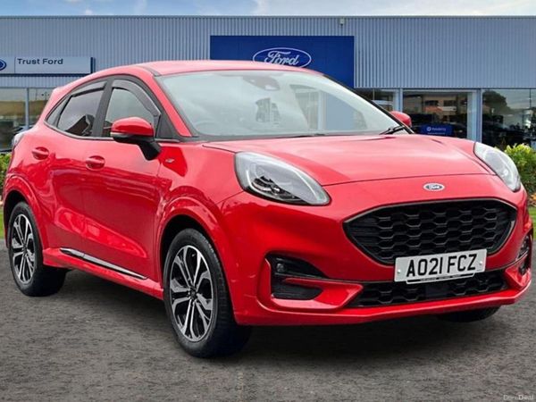 Ford Puma SUV, Petrol, 2021, Red