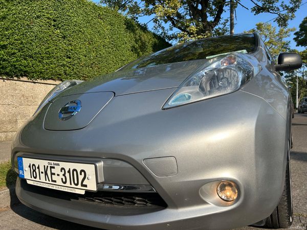 Nissan Leaf Hatchback, Electric, 2018, Grey