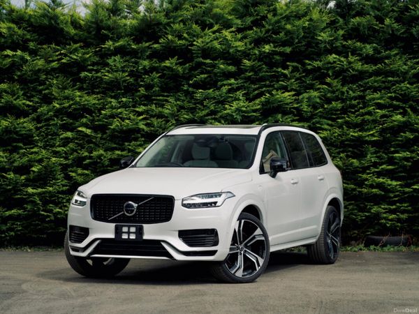 Volvo XC90 SUV, Petrol Plug-in Hybrid, 2022, White