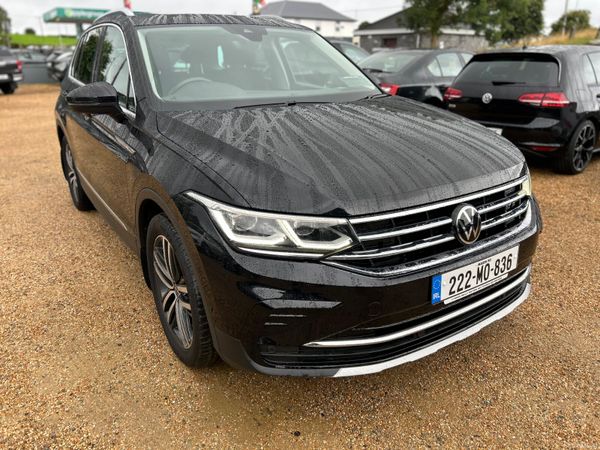 Volkswagen Tiguan SUV, Diesel, 2022, Black