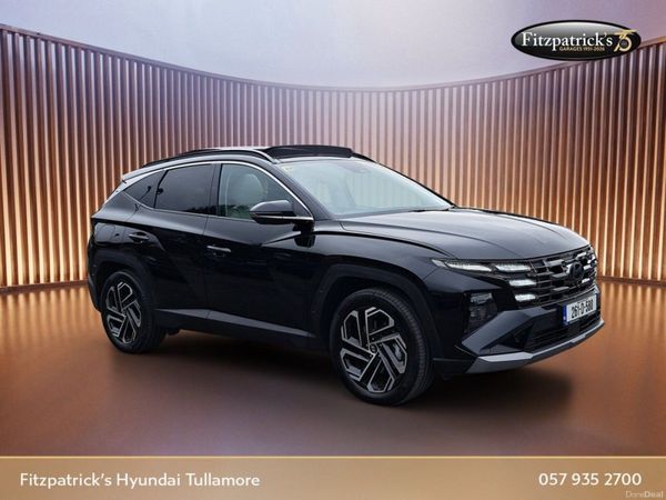 Hyundai Tucson SUV, Petrol Plug-in Hybrid, 2026, Black