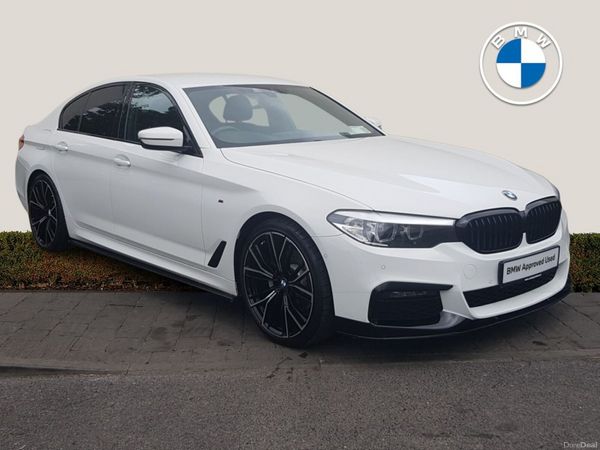 BMW 5-Series Saloon, Diesel, 2019, White