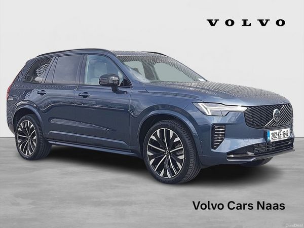 Volvo XC90 SUV, Petrol Plug-in Hybrid, 2026, Blue