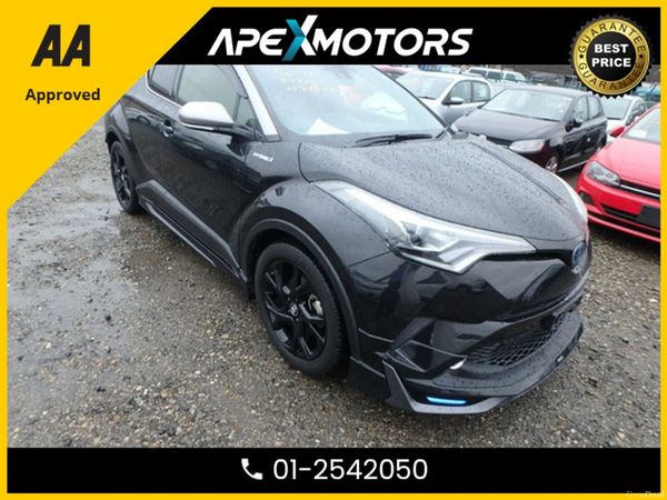 Toyota C-HR SUV, Petrol Hybrid, 2019, Black