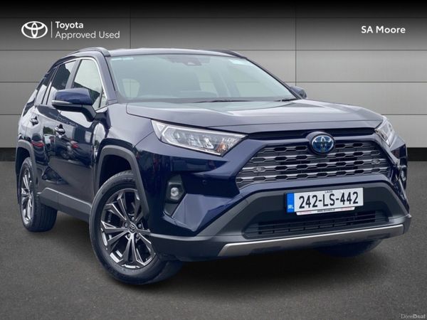 Toyota RAV4 SUV, Petrol Hybrid, 2024, Blue