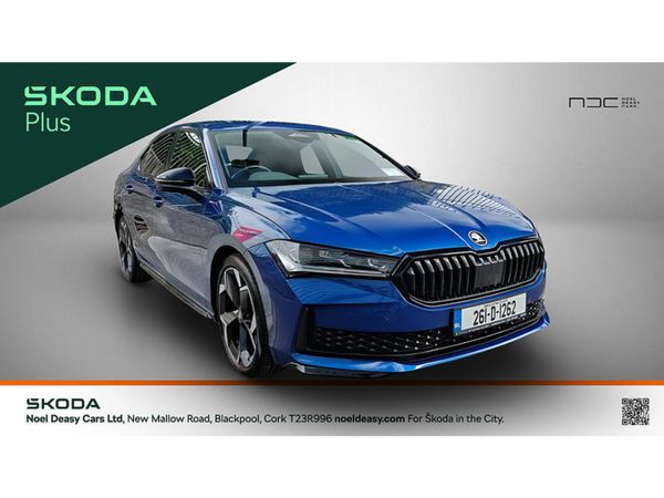 Skoda Superb Saloon, Diesel, 2026, Blue
