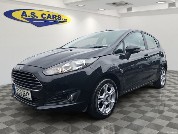Ford Fiesta Hatchback, Petrol, 2015, Black