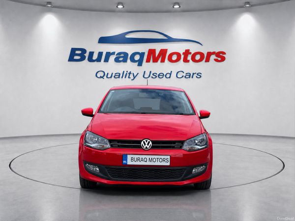 Volkswagen Polo Hatchback, Petrol, 2013, Red