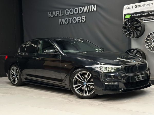 BMW 5-Series Saloon, Diesel, 2018, Black