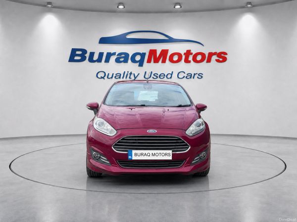 Ford Fiesta Hatchback, Petrol, 2014, Red