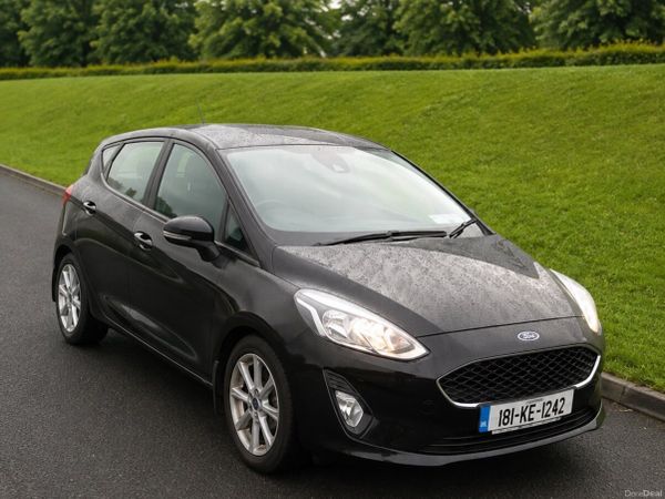Ford Fiesta Hatchback, Petrol, 2018, Black