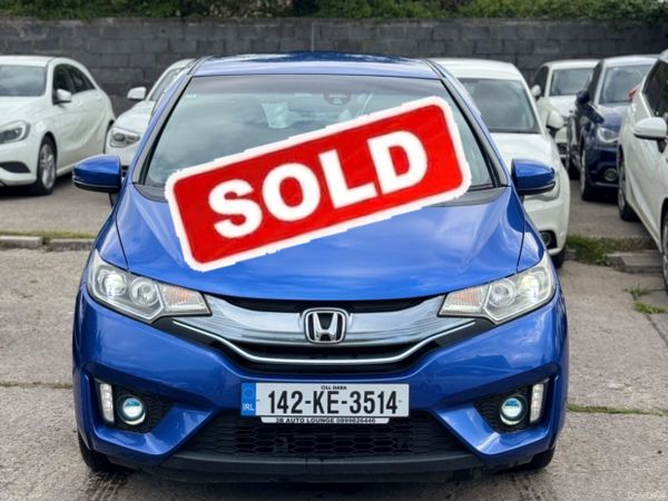 Honda Fit Hatchback, Petrol Hybrid, 2014, Blue