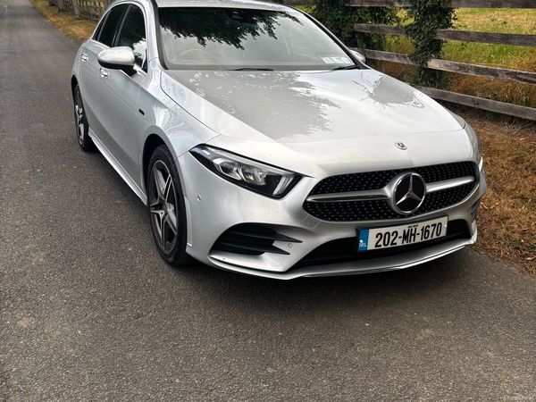Mercedes-Benz A-Class Hatchback, Petrol Plug-in Hybrid, 2020, Silver