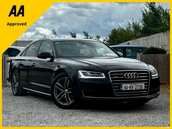 Audi A8 Saloon, Diesel, 2016, Black