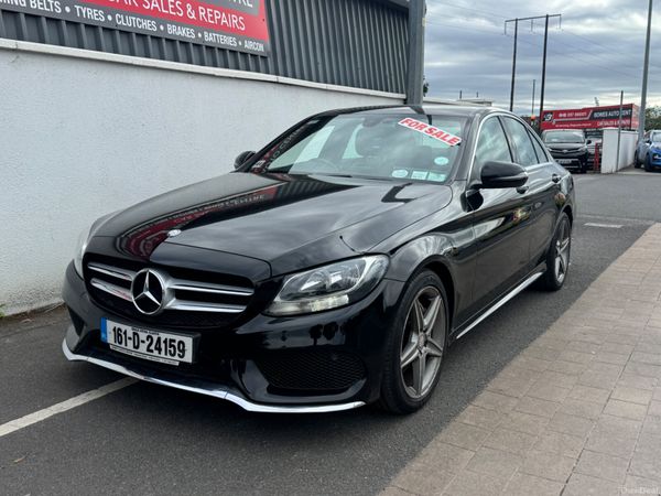 Mercedes-Benz C-Class Saloon, Diesel, 2016, Black