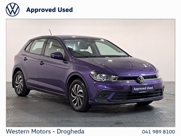 Volkswagen Polo Hatchback, Petrol, 2023, Purple