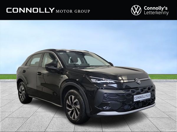 Volkswagen T-Roc SUV, Petrol, 2026, Black
