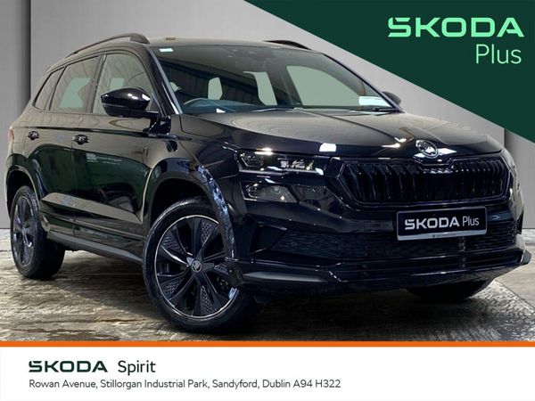 Skoda Karoq Estate, Petrol, 2025, Black