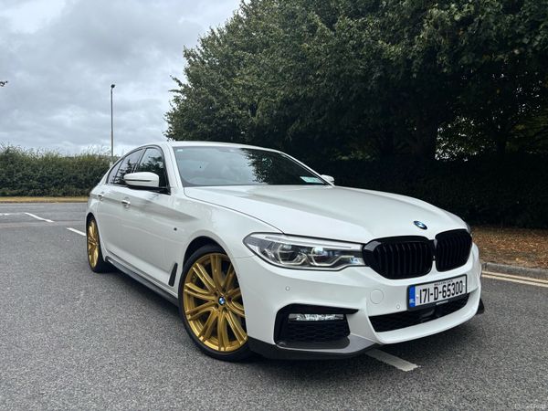 BMW 5-Series Saloon, Diesel, 2017, White
