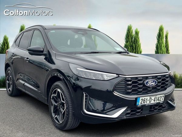 Ford Kuga SUV, Petrol Plug-in Hybrid, 2026, Black