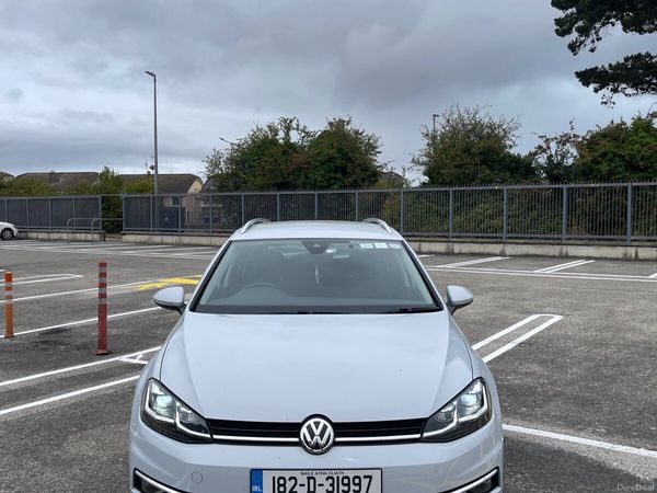 Volkswagen Golf Estate, Petrol, 2018, White