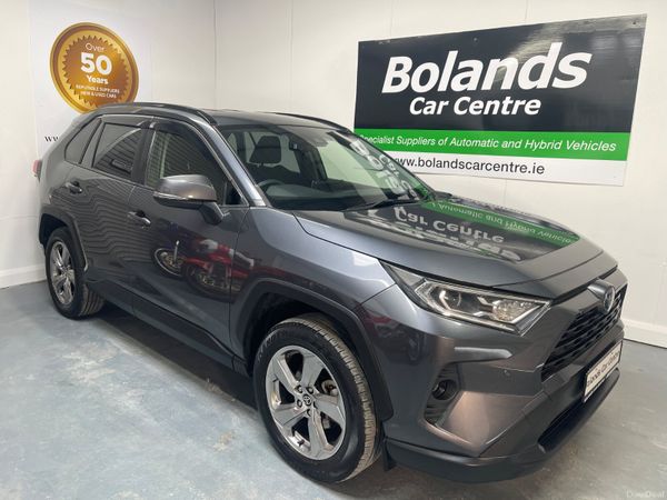 Toyota RAV4 SUV, Petrol Hybrid, 2021, Grey