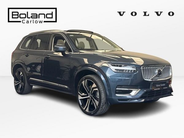 Volvo XC90 SUV, Petrol Plug-in Hybrid, 2024, Blue