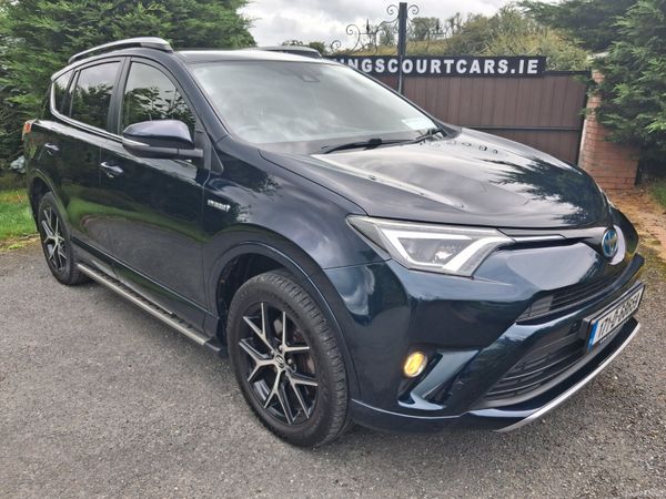 Toyota RAV4 SUV, Petrol Hybrid, 2017, Blue
