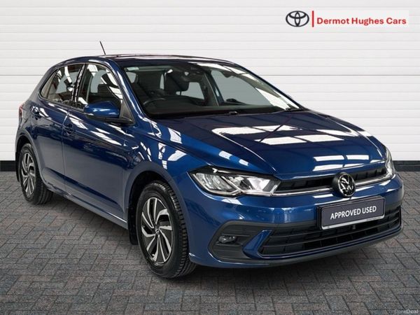Volkswagen Polo Hatchback, Petrol, 2023, Blue