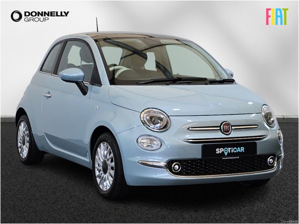 Fiat 500 Hatchback, Petrol, 2023, Green