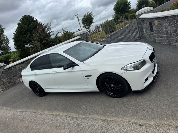 BMW 5-Series Saloon, Diesel, 2016, White