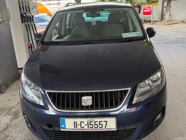 SEAT Alhambra MPV, Diesel, 2011, Blue