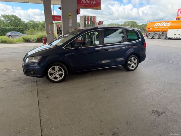SEAT Alhambra MPV, Diesel, 2011, Blue