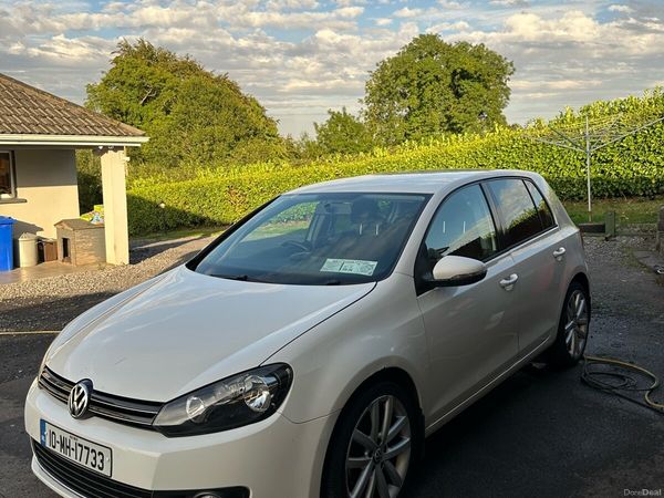 Volkswagen Golf Hatchback, Diesel, 2010, White