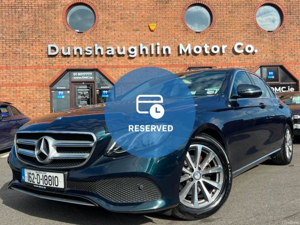 Mercedes-Benz E-Class Saloon, Diesel, 2016, Green