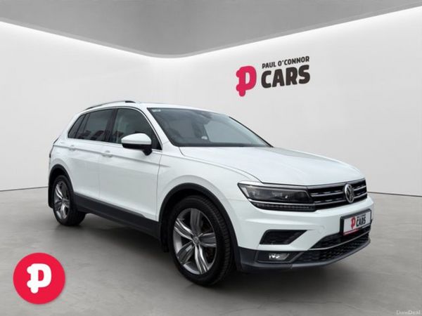 Volkswagen Tiguan SUV, Diesel, 2018, White