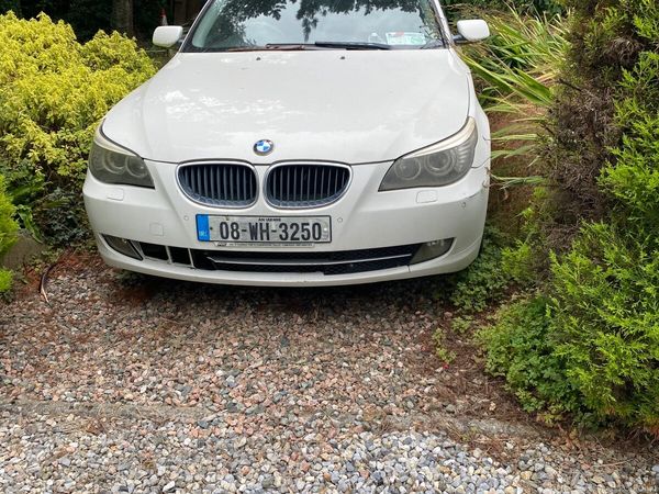 BMW 5-Series Saloon, Diesel, 2008, White