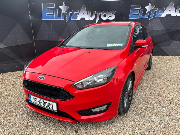 Ford Focus Hatchback, Diesel, 2018, Red