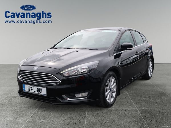 Ford Focus Hatchback, Diesel, 2017, Black