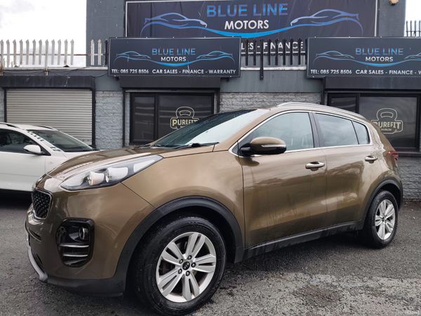 Kia Sportage SUV, Diesel, 2016, Green
