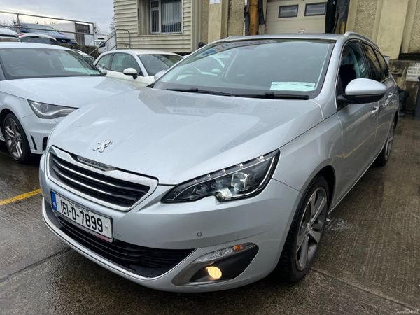Peugeot 308 Estate, Diesel, 2016, Grey