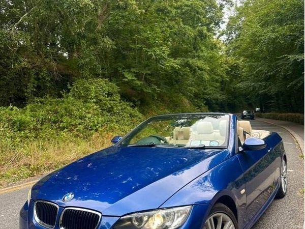 BMW 3-Series Convertible, Petrol, 2009, Blue