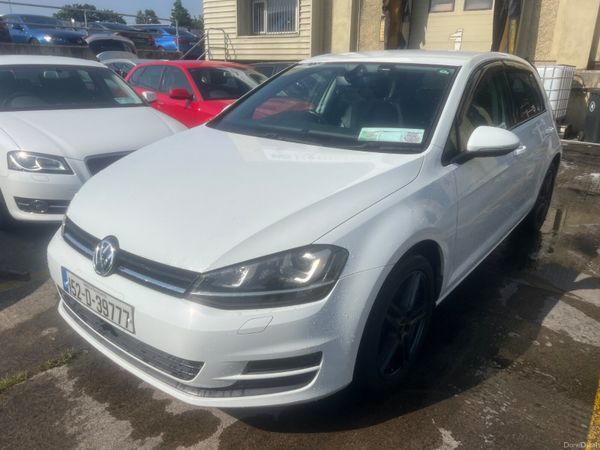 Volkswagen Golf Hatchback, Petrol, 2015, White