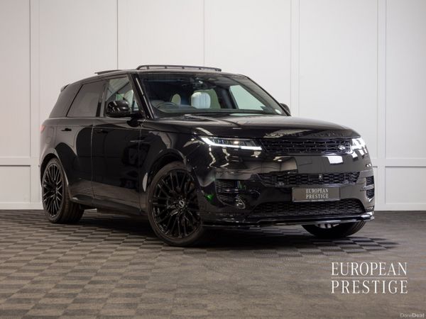 Land Rover Range Rover Sport SUV, Petrol Plug-in Hybrid, 2023, Black