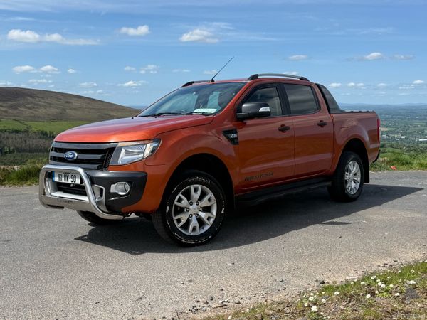 Ford Ranger Crew Cab, Diesel, 2016, Orange