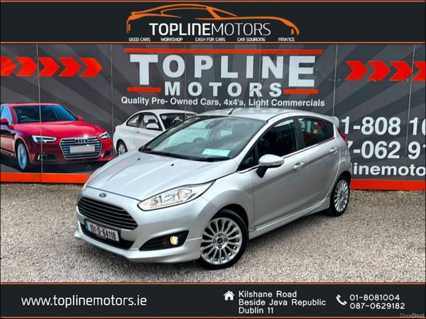 Ford Fiesta Hatchback, Petrol, 2015, Silver